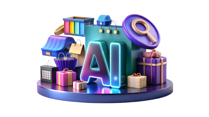 AI Marketing Illustration